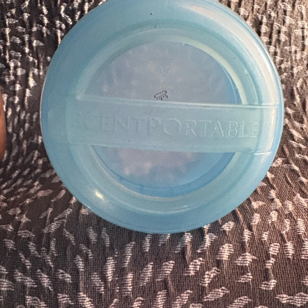 Bath & Bodyworks Bronze Owl Scentportable Holder and blue Scentportable Holder - Picture 3 of 4